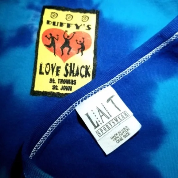 Duffy's Love Shack Tie on Halter Top - Picture 6 of 7